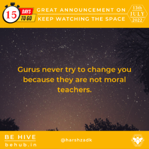 Read more about the article Difference Between Teachers and Gurus