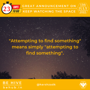 Read more about the article Trying To Find Something? Find Something Meaning