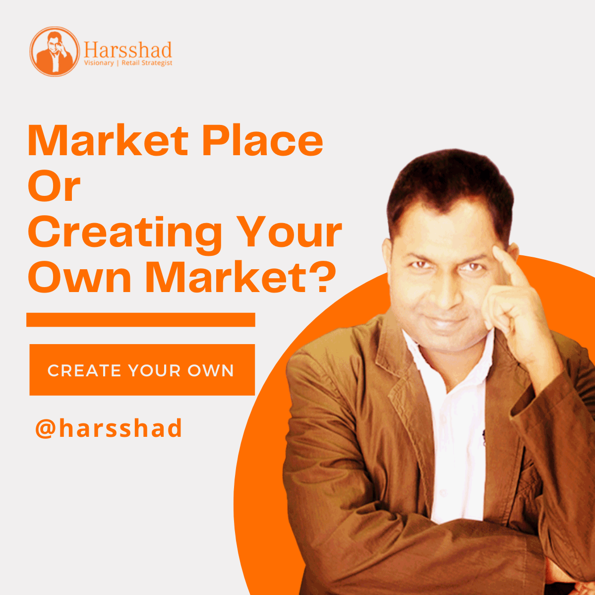 Market Place Or Your Own Market by Harsshad